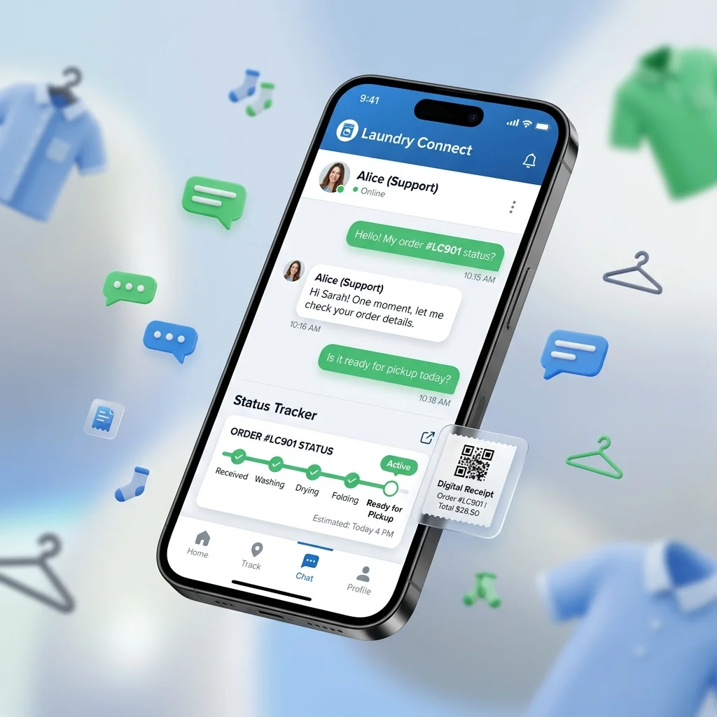 Customer Portal App Mockup